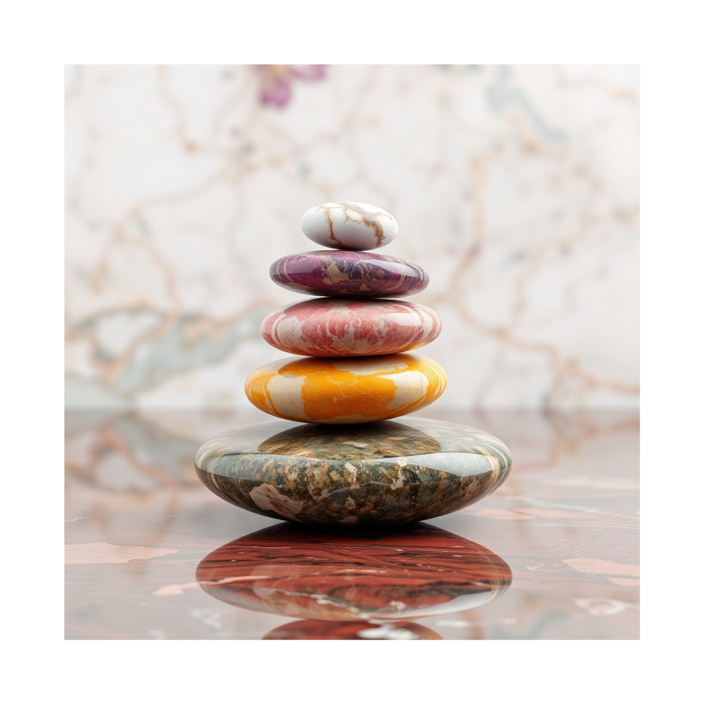 marble in balance VI
