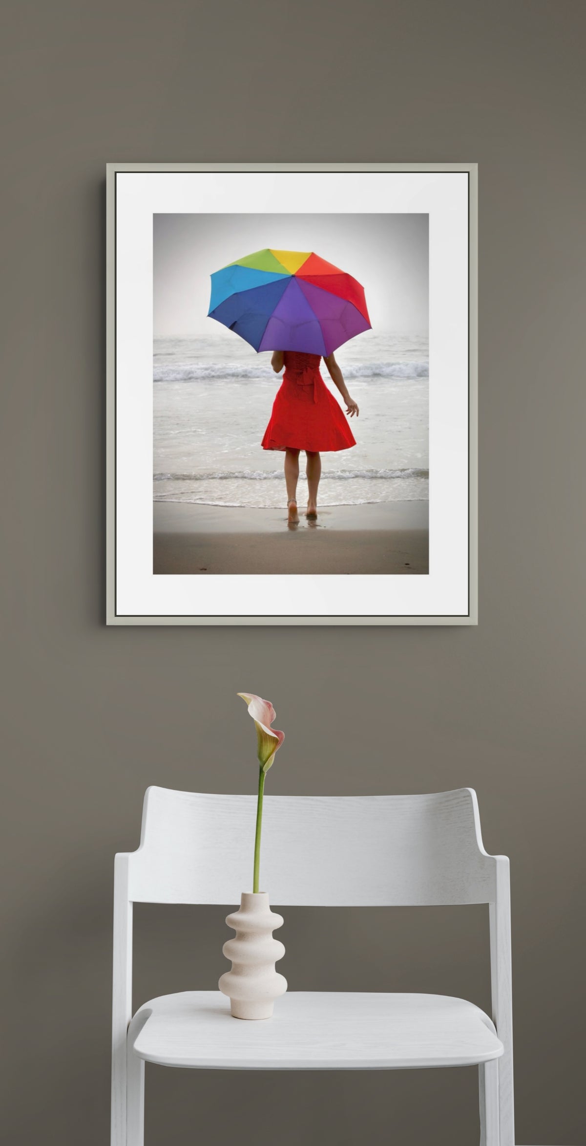 girl with umbrella
