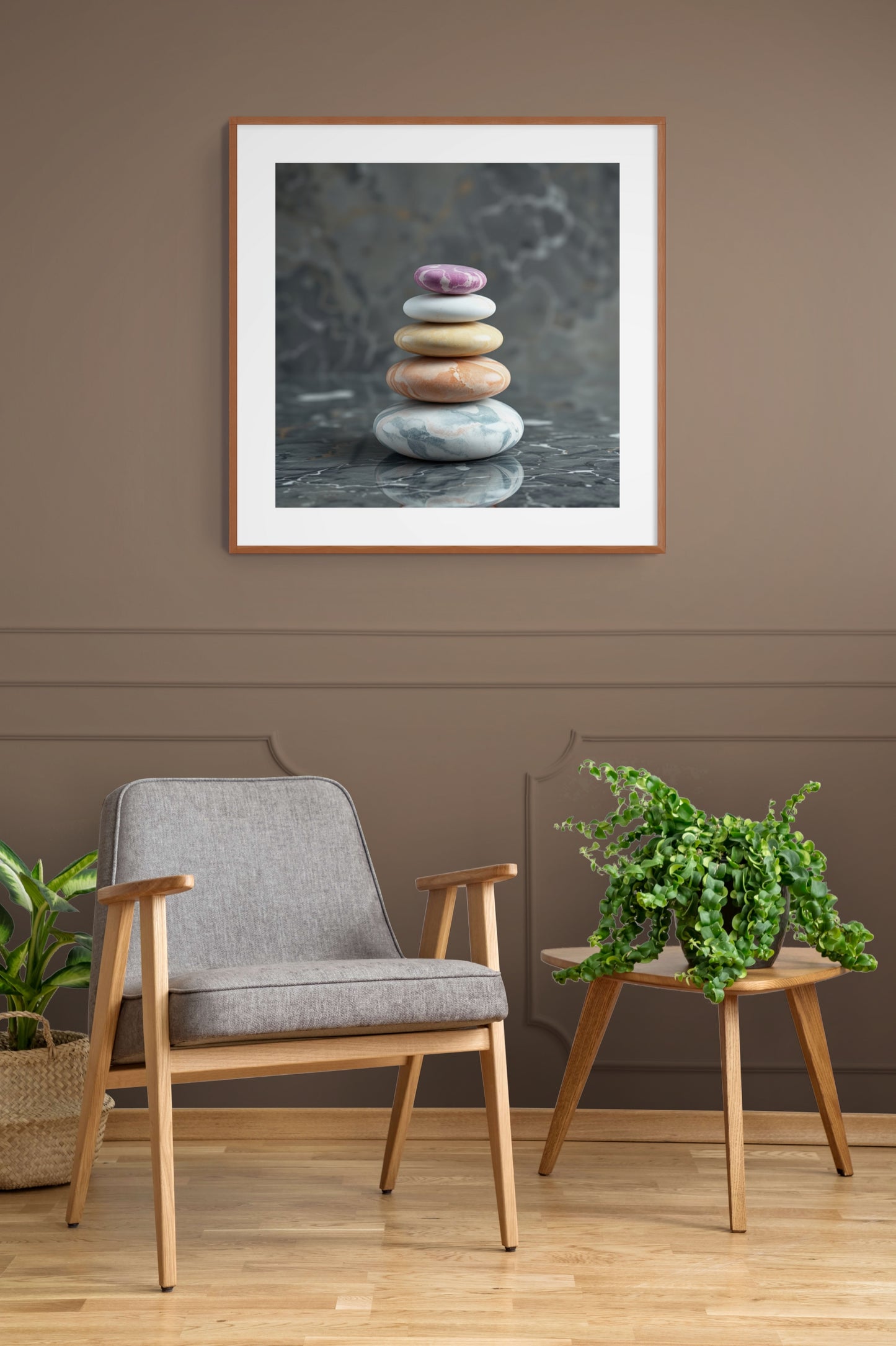 marble in balance IX